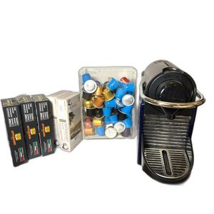 Nespresso Pixie Espresso Machine C60 (Works Great) & Coffee Pod Assortment